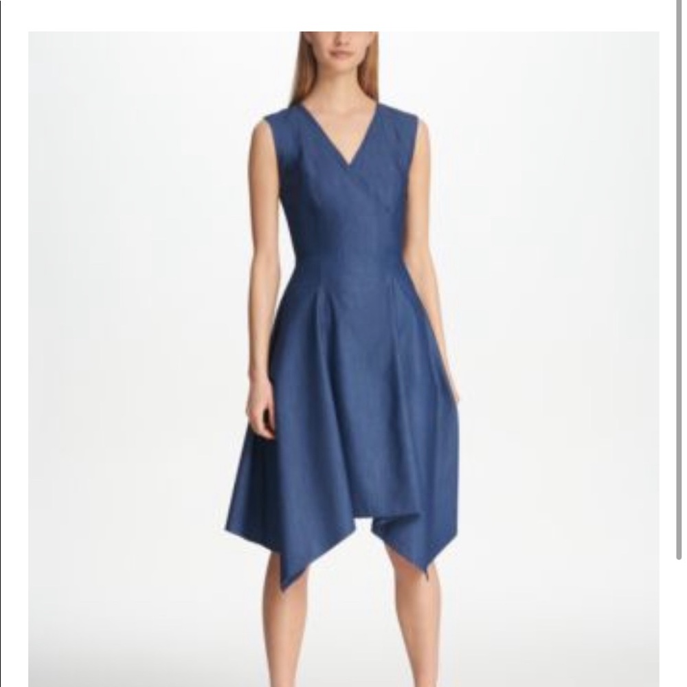 DKNY handkerchief dress.